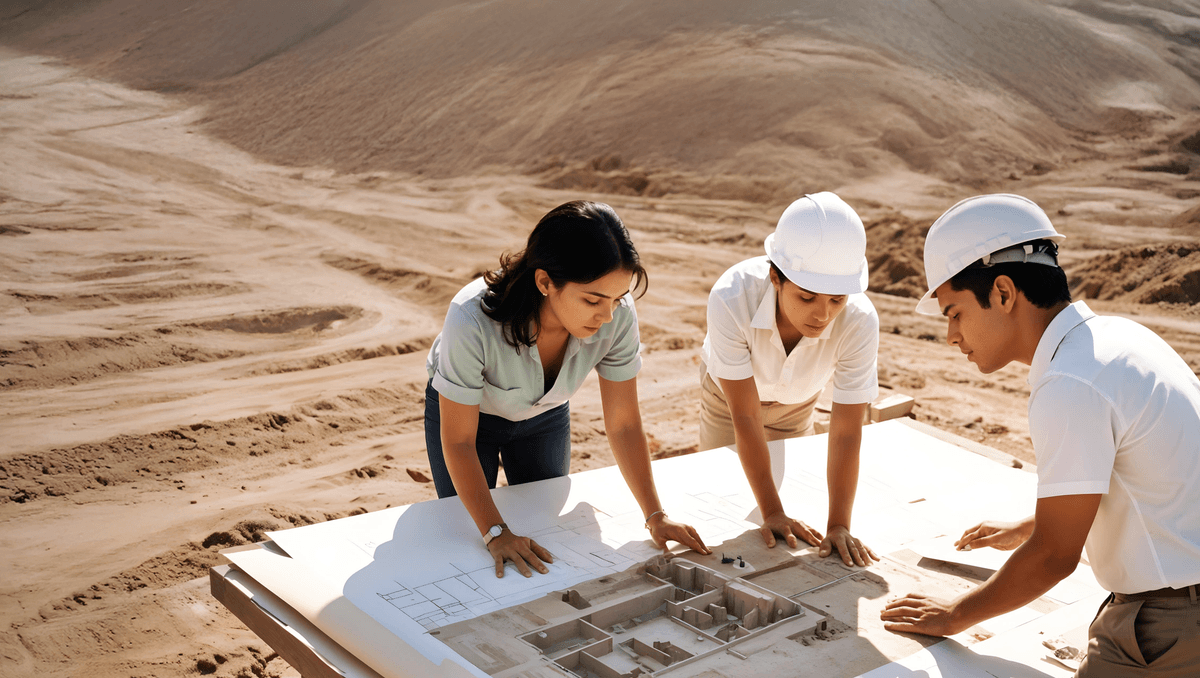 Construction site planning